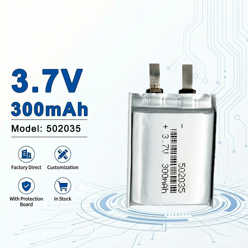 Electronics And Gadgets Ce - 502035 3.7V 300mAh Rechargeable Battery Ideal