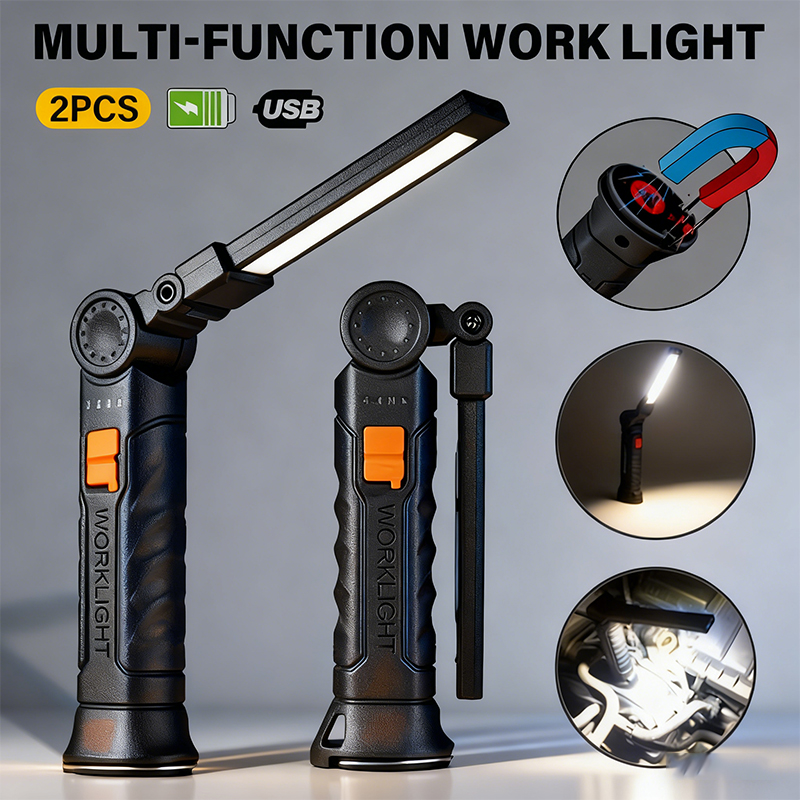 Portable COB LED Flashlight US - Power Bank review and price