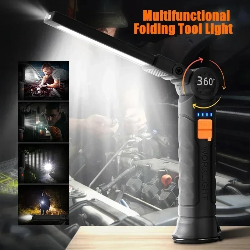 Portable COB LED Flashlight US - Power Bank review and price
