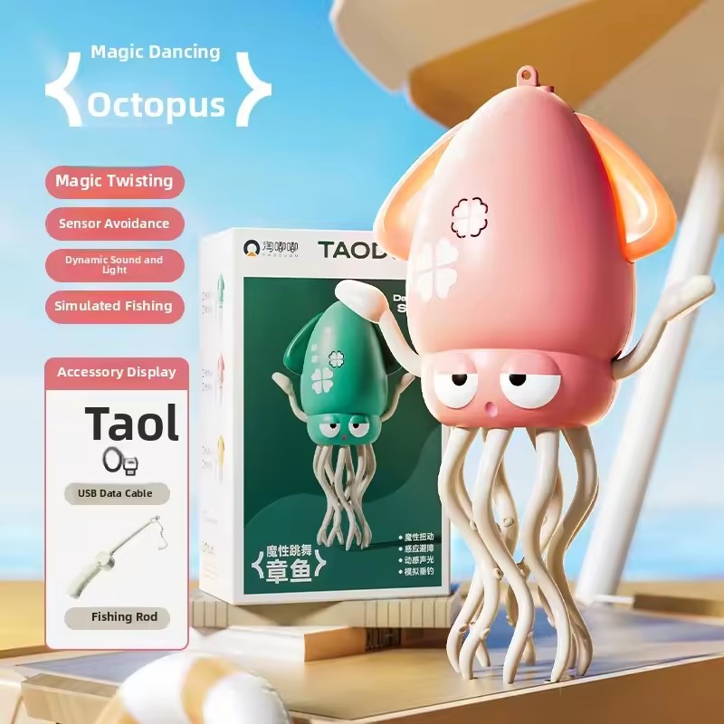 Smart Dancing Octopus Robot -  - Electronics Gadgets For Gift review and price