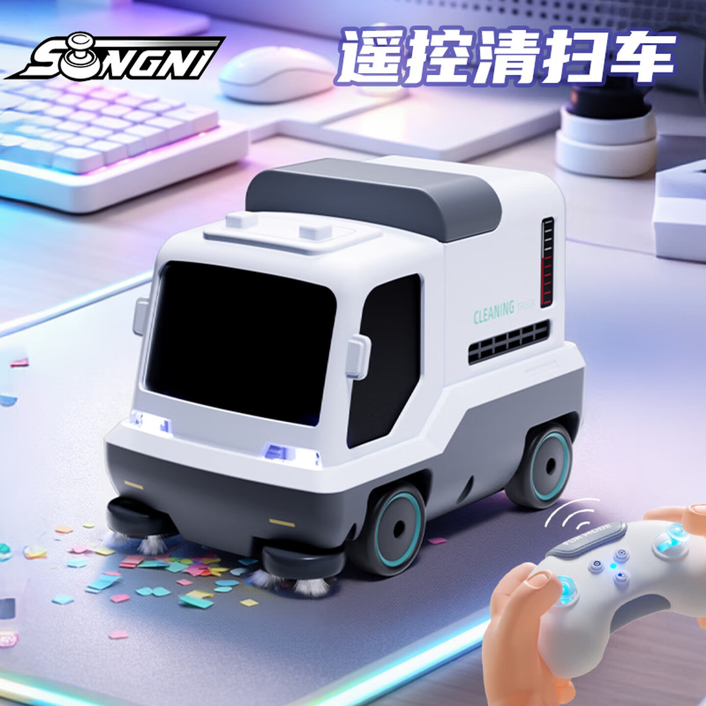 Mini Desktop Vacuum Cleaner RC - Electronics Gadgets For Gift review and price