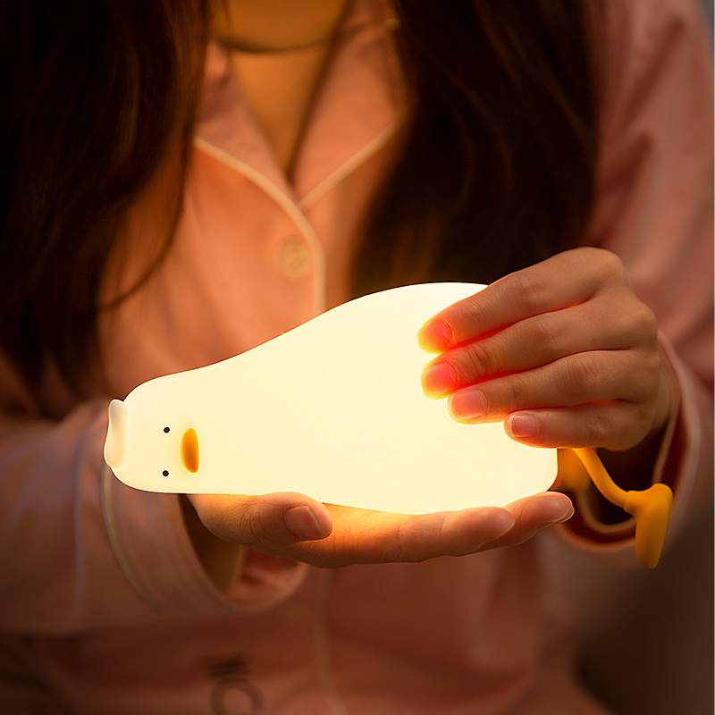 Lying Flat Duck Night Light Si - Phone Holder review and price