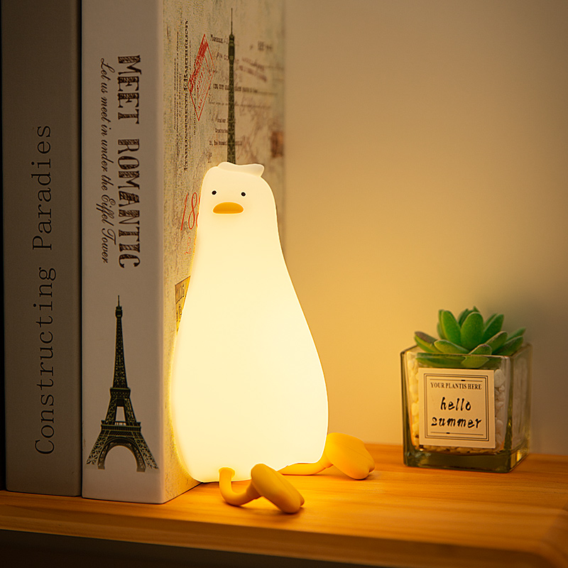 Lying Flat Duck Night Light Si - Phone Holder review and price