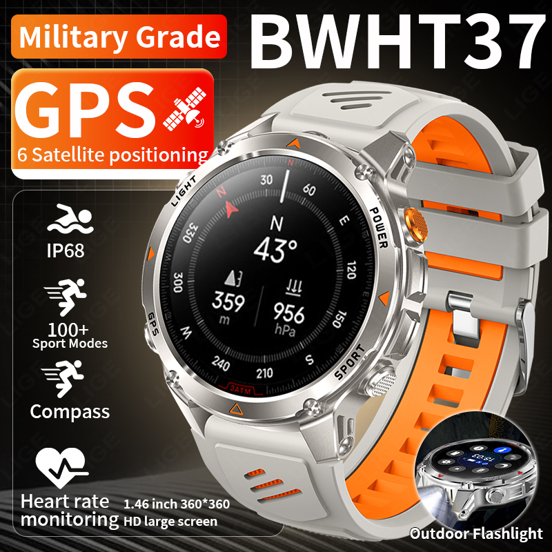LIGE Rugged GPS Track Smart Wa - Smart Watch review and price